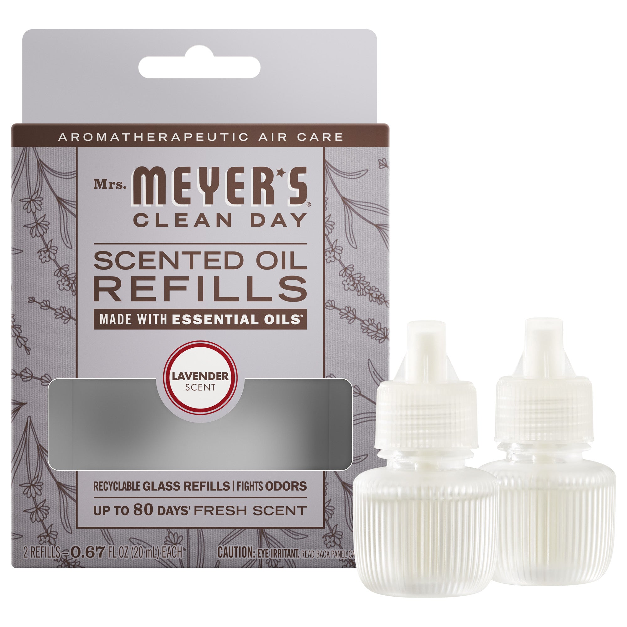 Lavender Plug In Scented Oil Refill. 2-Pack